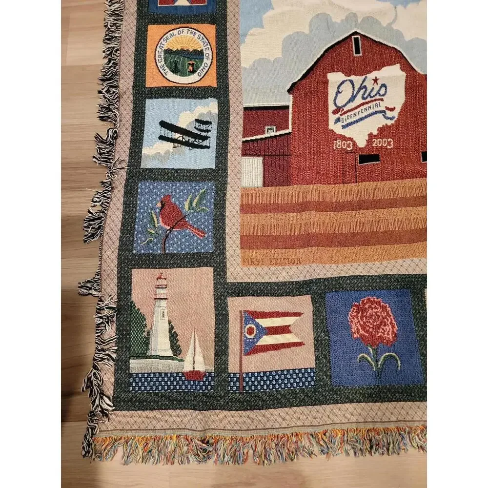 OHIO BI-CCENTENNIAL QUILT by TY MAWR ClASSICS, INC / NEW #00